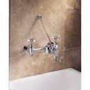 Delta Faucet Rough Chrome Two Handle Cross Wall Mount Service Faucet 