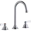 Two Handle Lever Deck Mount Service Faucet in Chrome