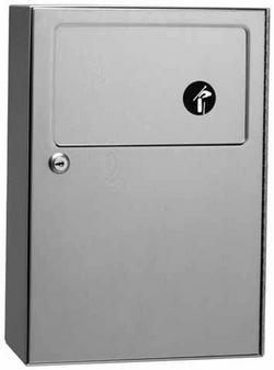 15-1/8 in. Surface Mounted Female Napkin Dispenser