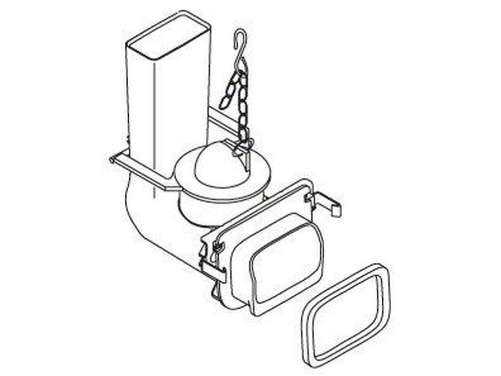 KOHLER Black Flush Valve Service Kit 