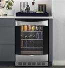 GE&reg; Stainless Steel 23-3/4 in. 5.3 cu. ft. Beverage Cooler 