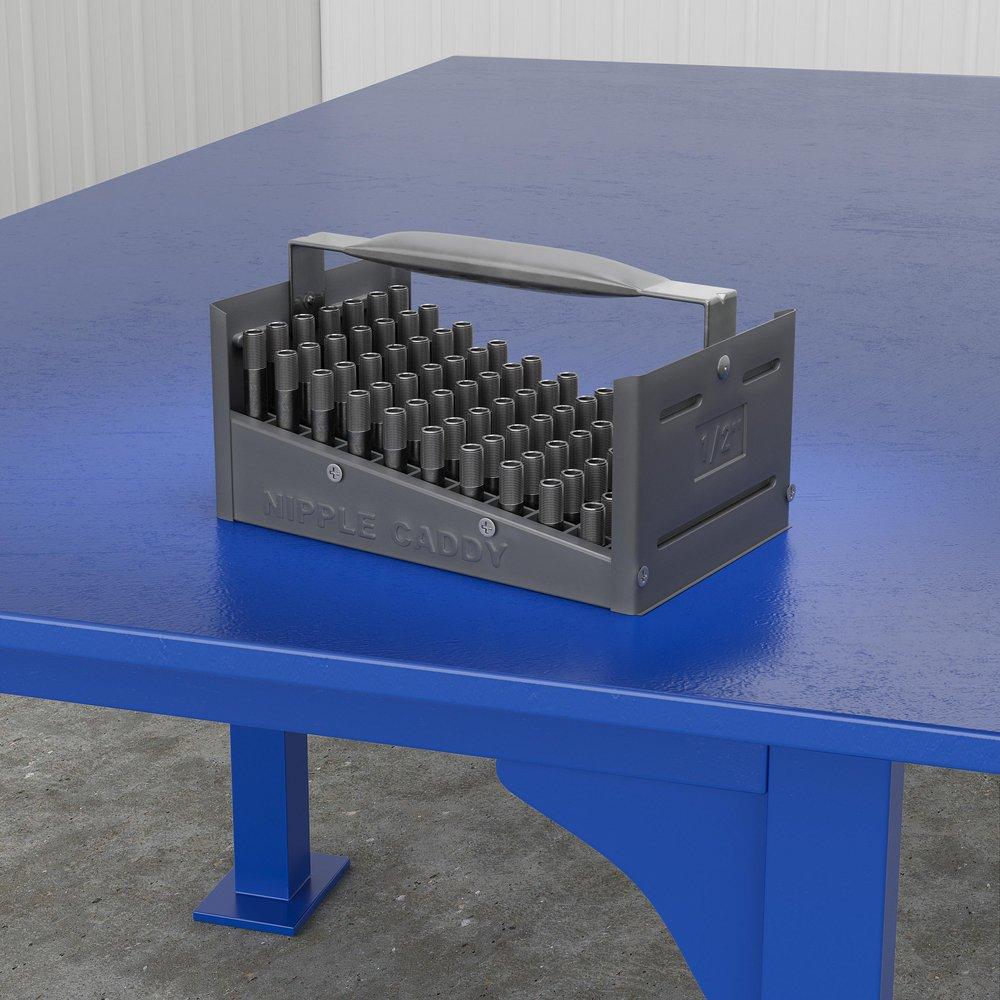 Jones Stephens Grey 1/2 in. Nipple Caddy Tray 