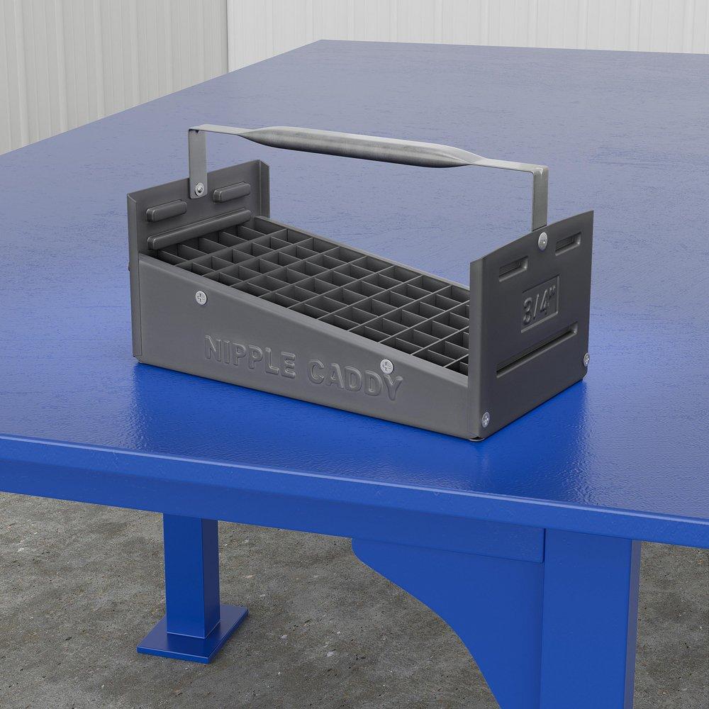 Jones Stephens Grey 3/4 in. Plastic Nipple Caddy Tray 