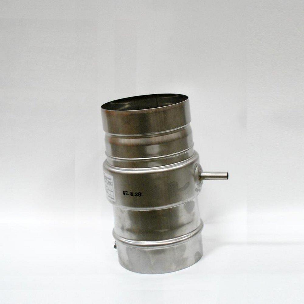 Noritz America Stainless Steel Drip Tee Horizontal Condensate Drain 