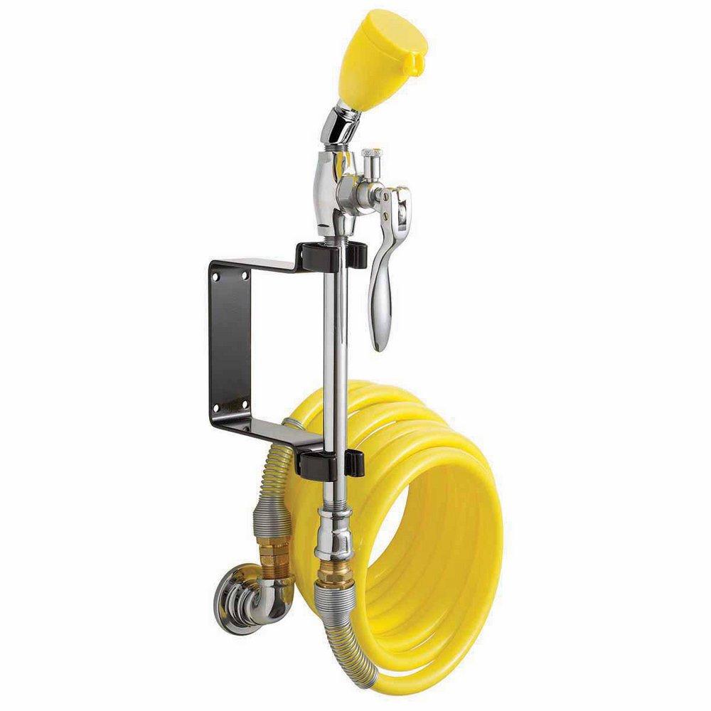 Speakman Polished Chrome EYE Wash WM With 12 FT HOSE 1.5 GPM 