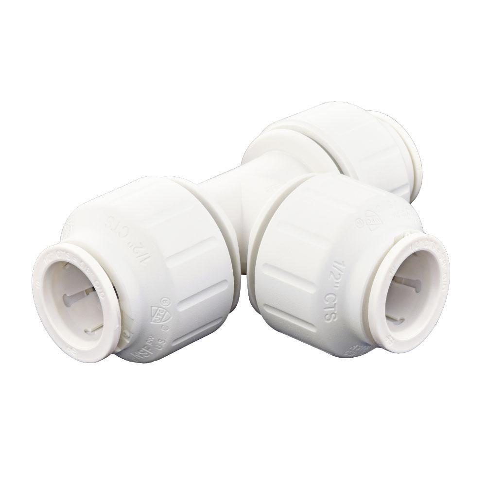 John Guest OD Tube Plastic Union Tee 