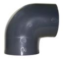 Grey PVC Schedule 80 90&deg; Elbow 