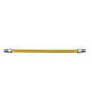 BrassCraft Yellow 3/4 in. MIP Gas Appliance Connector in Yellow 