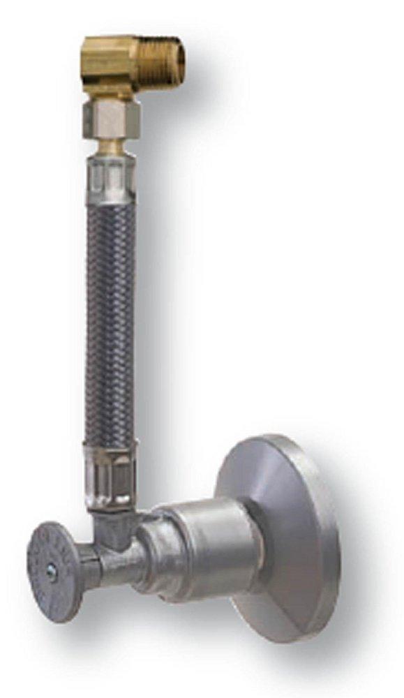 Accor Technology 1/2 in. Stainless Steel Dishwasher Supply Kit with Elbow 