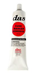Das Manufacturing Black Curb Marker Adhesive for Concrete, Asphalt, Metal and Flat Non-Soil Surface 