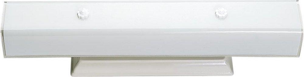 NUVO White White 4 60 Watts A 19 Vanity 