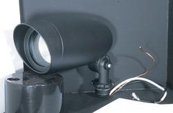 50 W 1 Light Halogen Flood Light in Dark Bronze