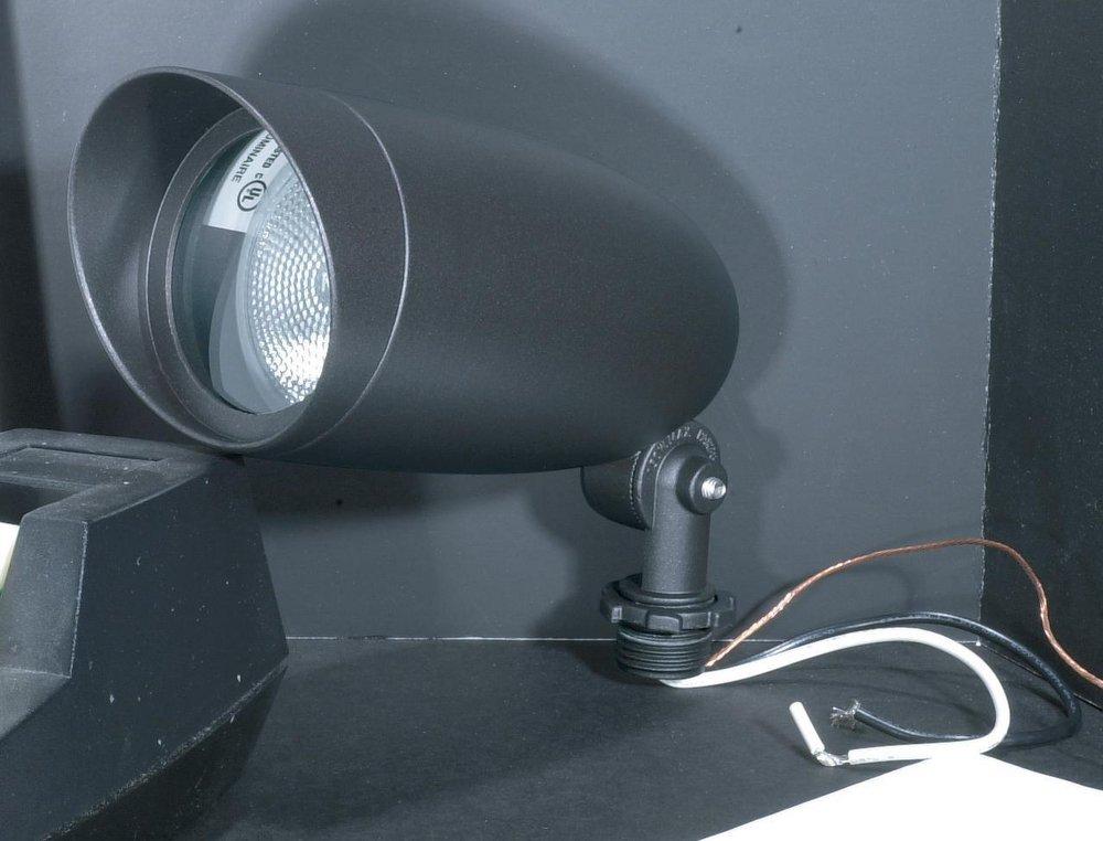 NUVO Dark Bronze 50 W 1 Light Halogen Flood Light 