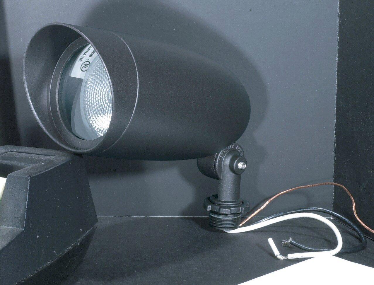 NUVO Dark Bronze 50 W 1 Light Halogen Flood Light 