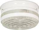 NUVO White 10 in. 2-Light Drum Fixture 