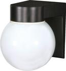 NUVO Black 7-1/4 in. 60W Outdoor Wall Light 