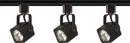 NUVO Black 48 in. 50W 3-Light GU10 Track Lighting 