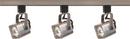 NUVO Brushed Nickel 50W 3-Light GU10 Halogen Track Lighting 