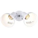 NUVO White 150 W 2 Light Incandescent Flood Light 