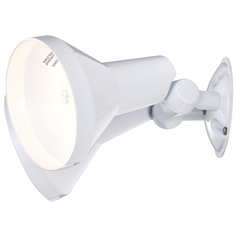 NUVO White 150 W 2 Light Incandescent Flood Light 