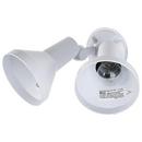 NUVO White 150 W 2 Light Incandescent Flood Light 