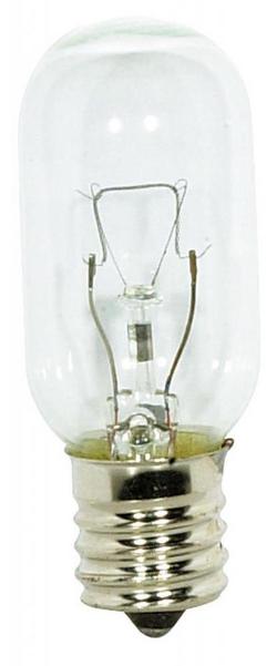40W 2-17/27 in. T8 Incandescent Light Bulb with a Intermediate E-17 Base Dimmable in Clear