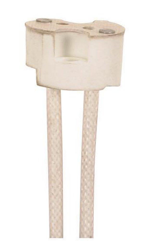 SATCO Porcelain 7 in. 750W 250V Round Halogen Socket 