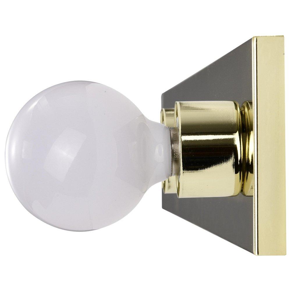 NUVO Polished Brass 100W 6-Light Bathroom Vanity Light 