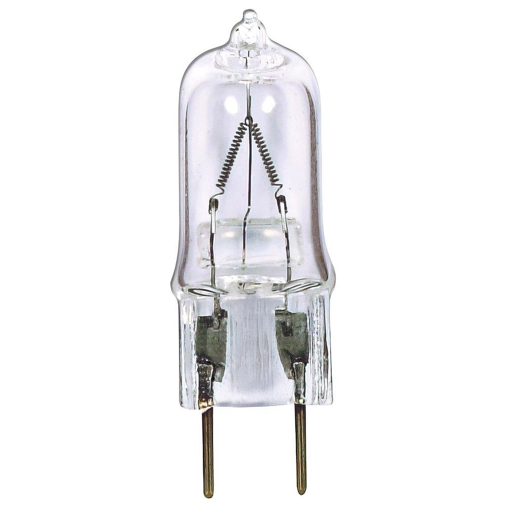SATCO Clear/Warm White T4 Dimmable Halogen Light Bulb with Bi-Pin Base 