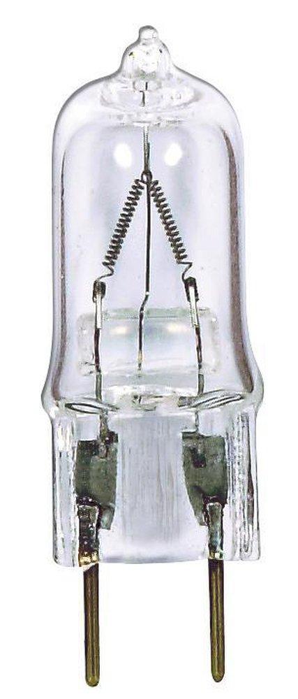 SATCO Clear T4 Dimmable Halogen Light Bulb with Bi-Pin Base 