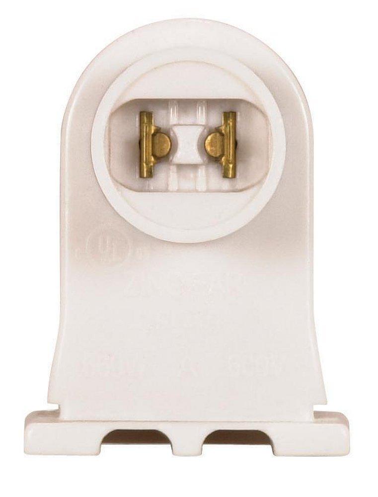 SATCO White 1-1/4 in 660W 1000V Fluorescent Lamp Holder 