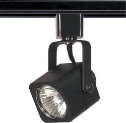 50W MR16 Square Track Head - Black Finish
