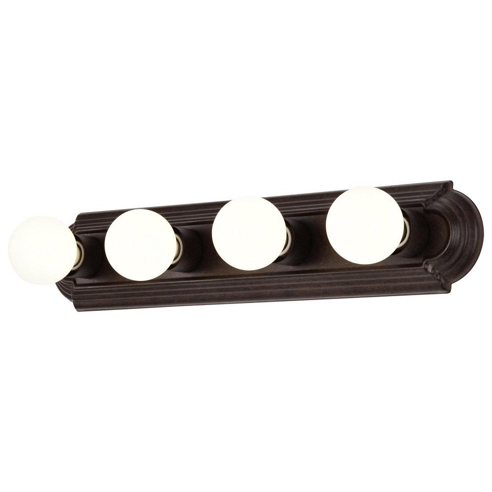 NUVO Old Bronze 4 Light 100W 24 in. Vanity 