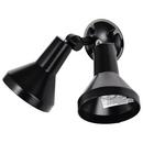NUVO Black 150 W 2 Light Incandescent Flood Light 