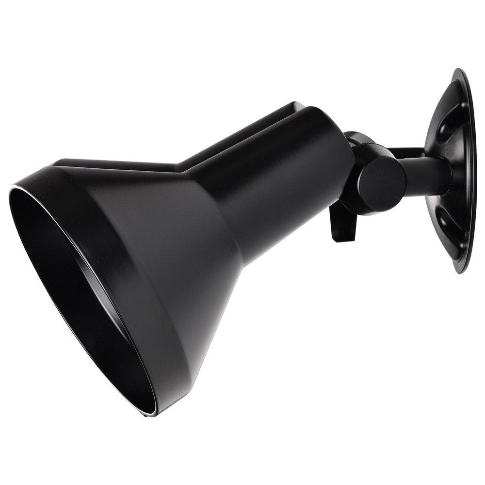 NUVO Black 150 W 2 Light Incandescent Flood Light 