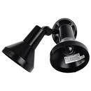 NUVO Black 150 W 2 Light Incandescent Flood Light 