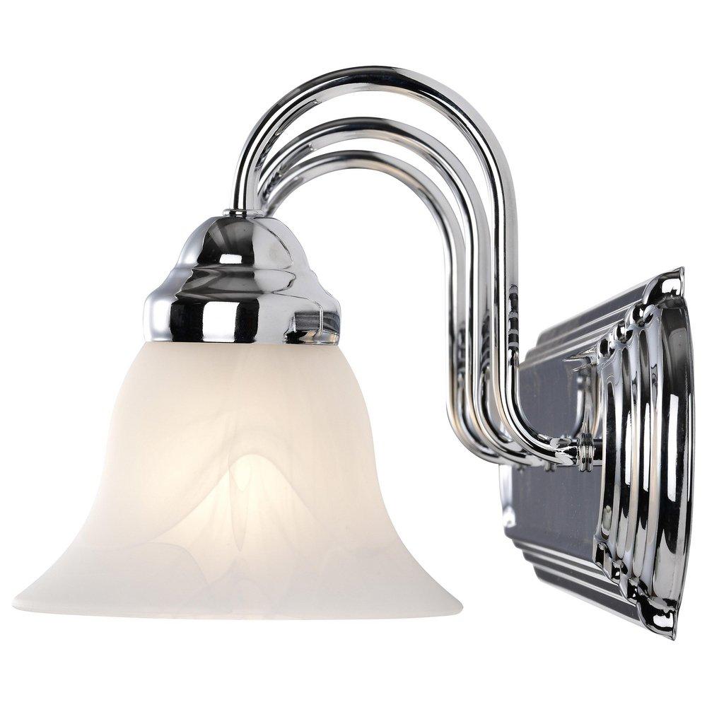 NUVO Polished Chrome 100W 3-Light A19 Medium Base Vanity 
