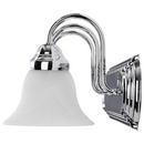 NUVO Polished Chrome 100W 3-Light A19 Medium Base Vanity 