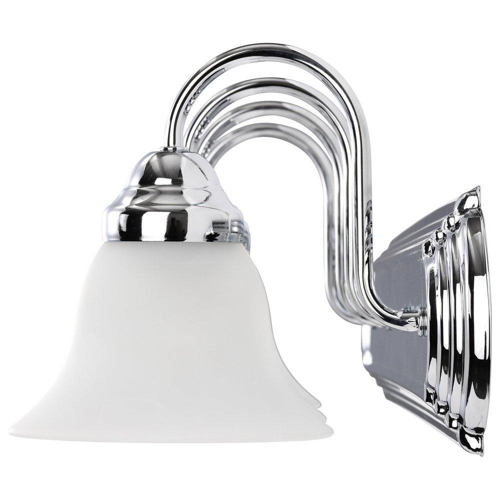 NUVO Polished Chrome 100W 4-Light A19 Medium Base Vanity 
