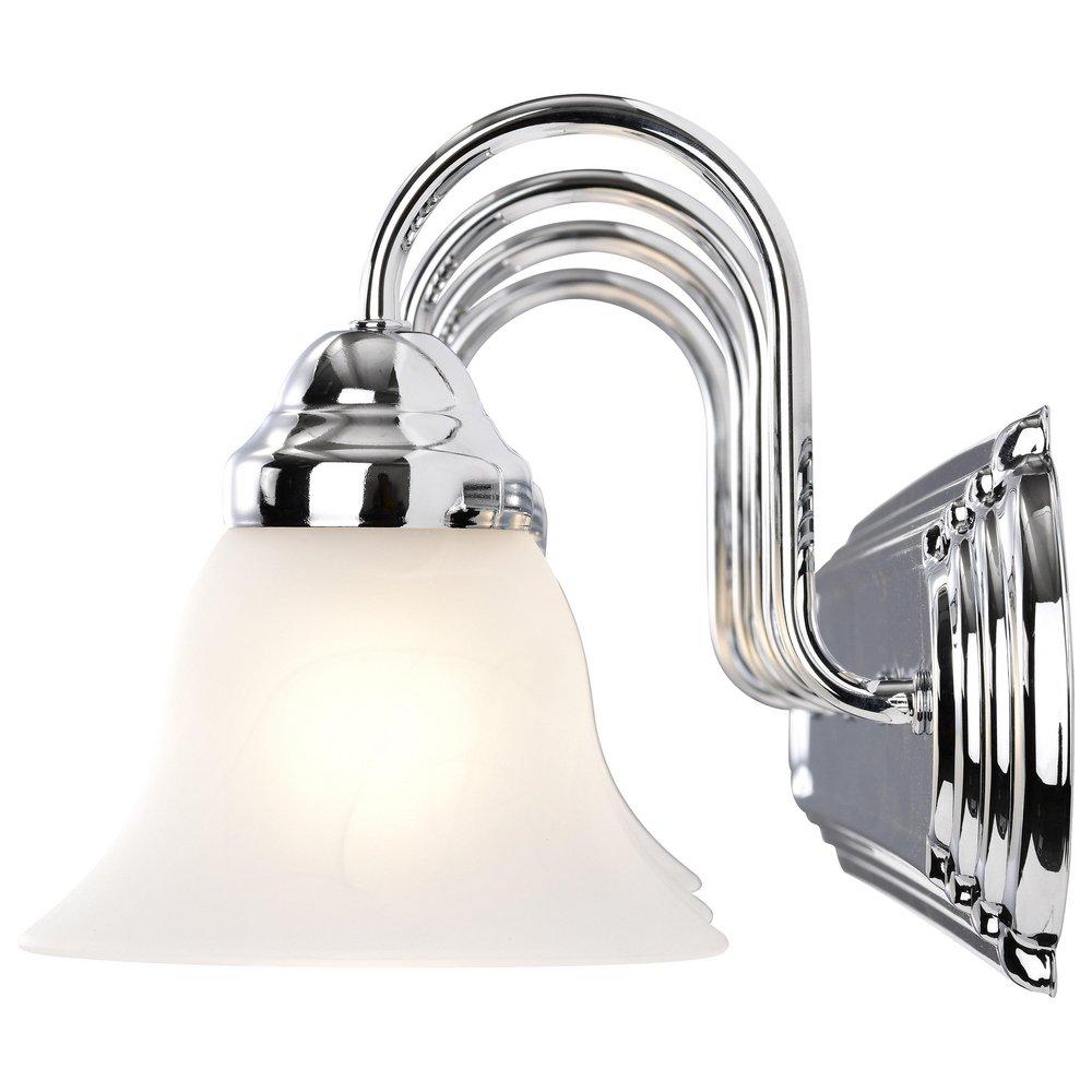 NUVO Polished Chrome 100W 4-Light A19 Medium Base Vanity 