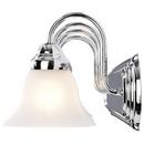 NUVO Polished Chrome 100W 4-Light A19 Medium Base Vanity 