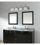 NUVO Polished Chrome 100W 4-Light A19 Medium Base Vanity 
