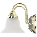 NUVO Polished Brass 100W 2-Light Vanity Fixture 