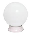 6 in. Globe Ceiling Fixture in White