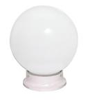 NUVO White 6 in. Globe Ceiling Fixture 