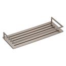 Ginger Satin Nickel 12 in. Rectangular Shower Shelf 