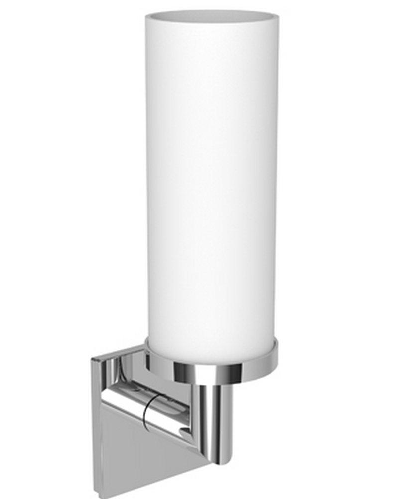 Ginger Polished Chrome Replacement Shade with Collar Cased Opal 