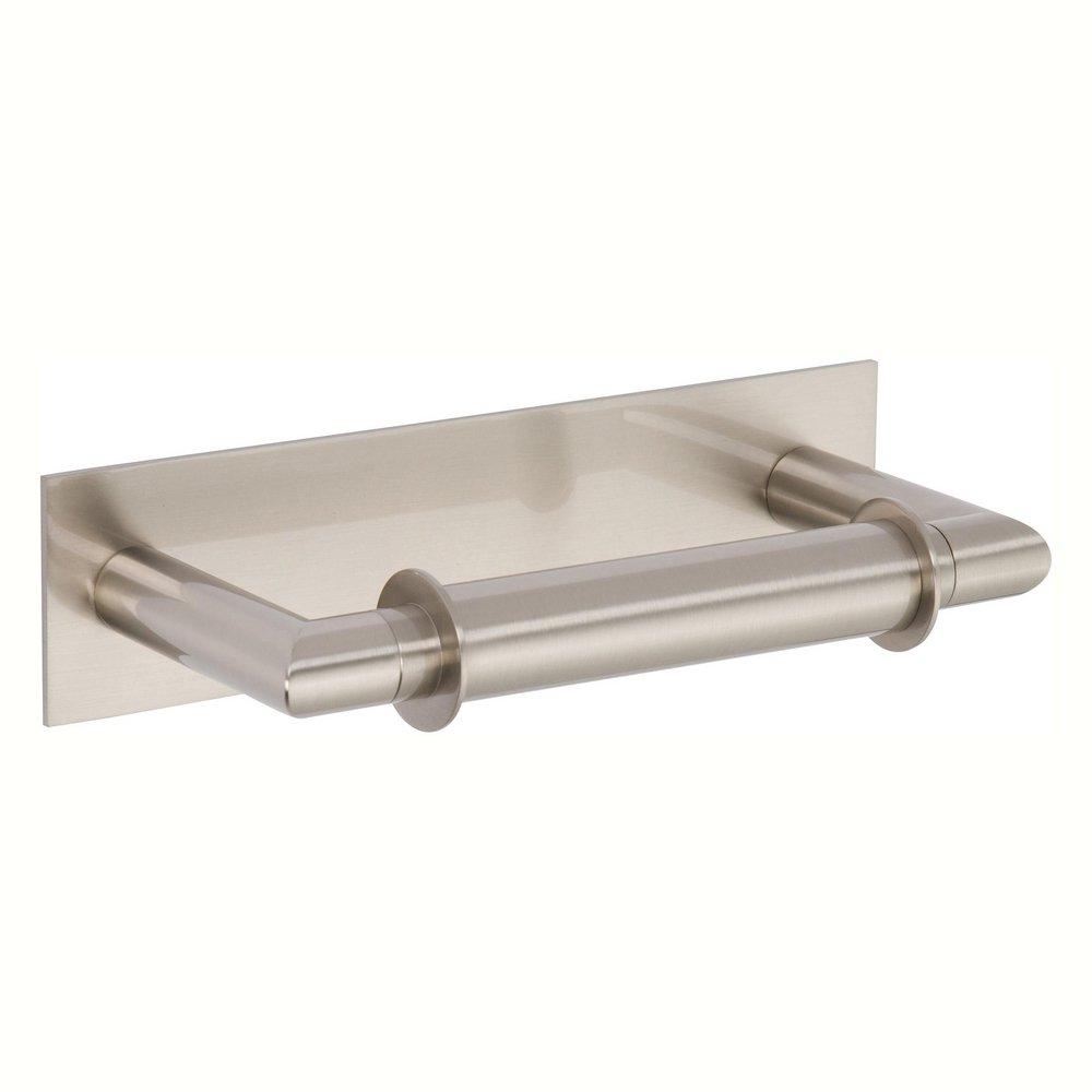 Ginger Satin Nickel 2-Post Toilet Tissue Holder 