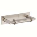 Ginger Satin Nickel 2-Post Toilet Tissue Holder 