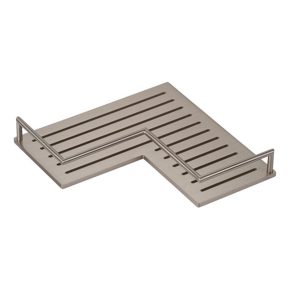 Ginger Satin Nickel 8-13/16 in. Other Shower Shelf 